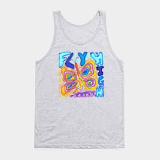 fly high butterfly Tank Top